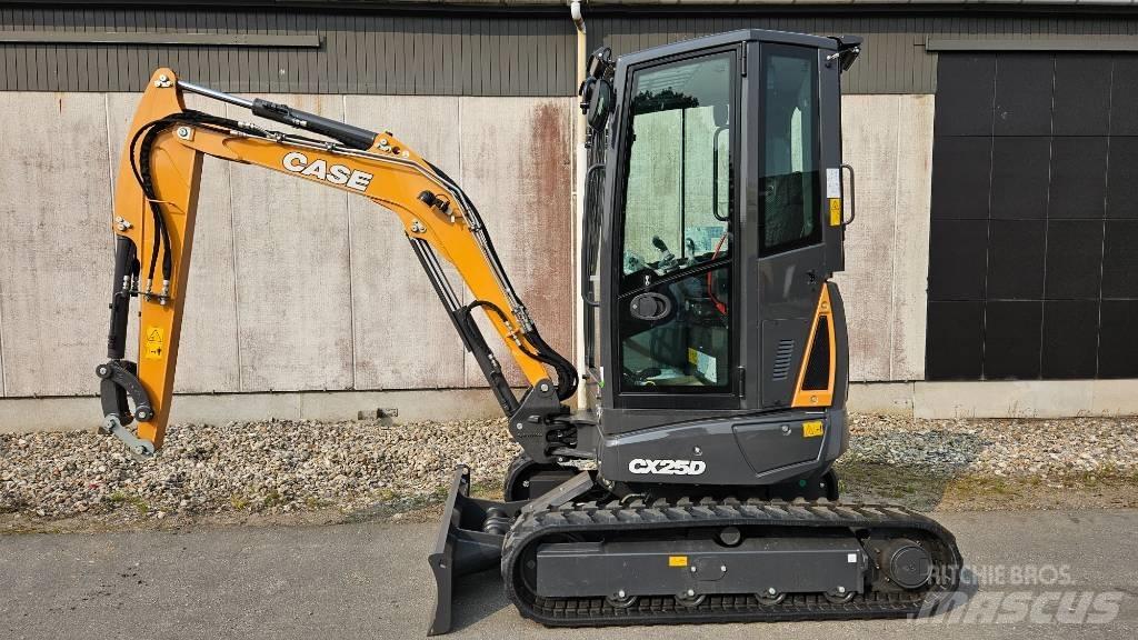 CASE CX25D Міні-екскаватори < 7т