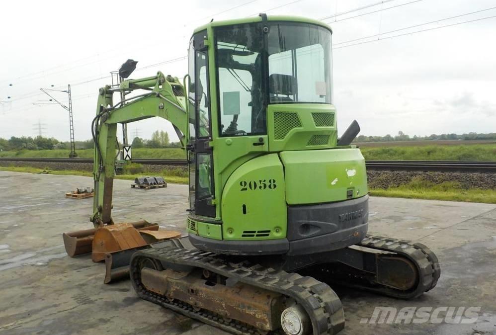 Yanmar Vio 50 U Міні-екскаватори < 7т