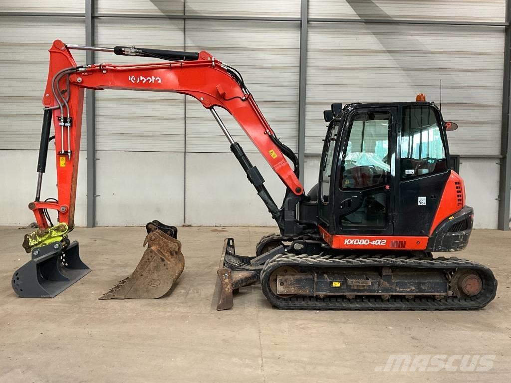 Kubota KX 080-4 A 2 Середні екскаватори 7т. - 12т.