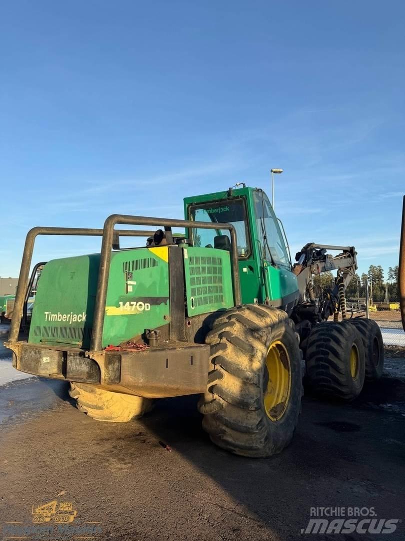 Timberjack 1470D Харвестери