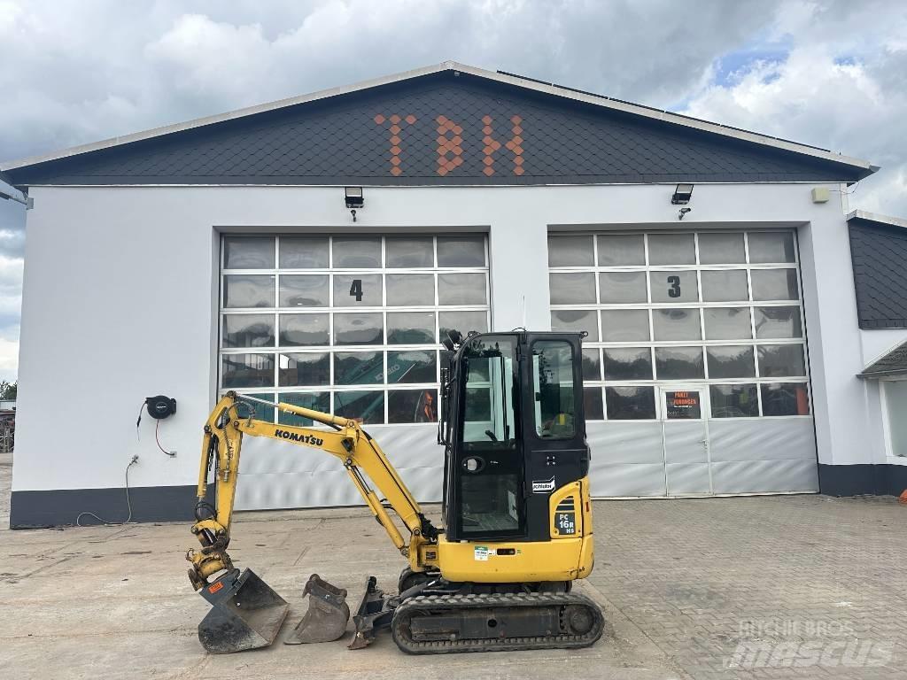 Komatsu PC 16 R-3HS Міні-екскаватори < 7т