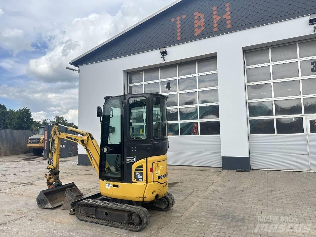 Komatsu PC 16 R-3HS Міні-екскаватори < 7т