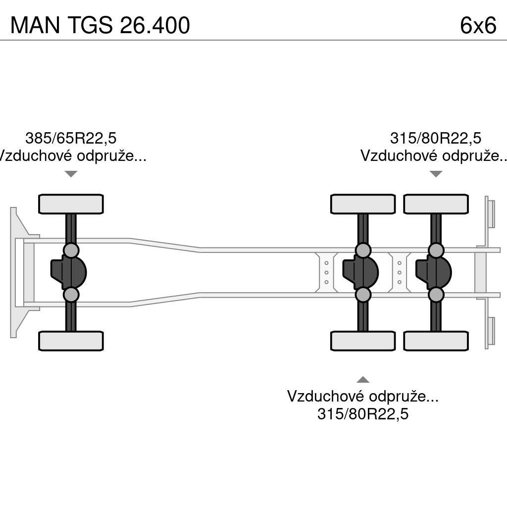 MAN TGS 26.400 Самоскиди