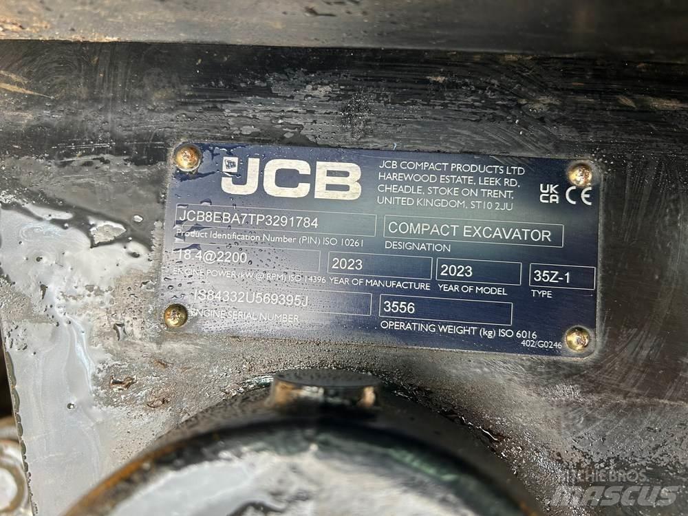JCB 35Z-1 Міні-екскаватори < 7т