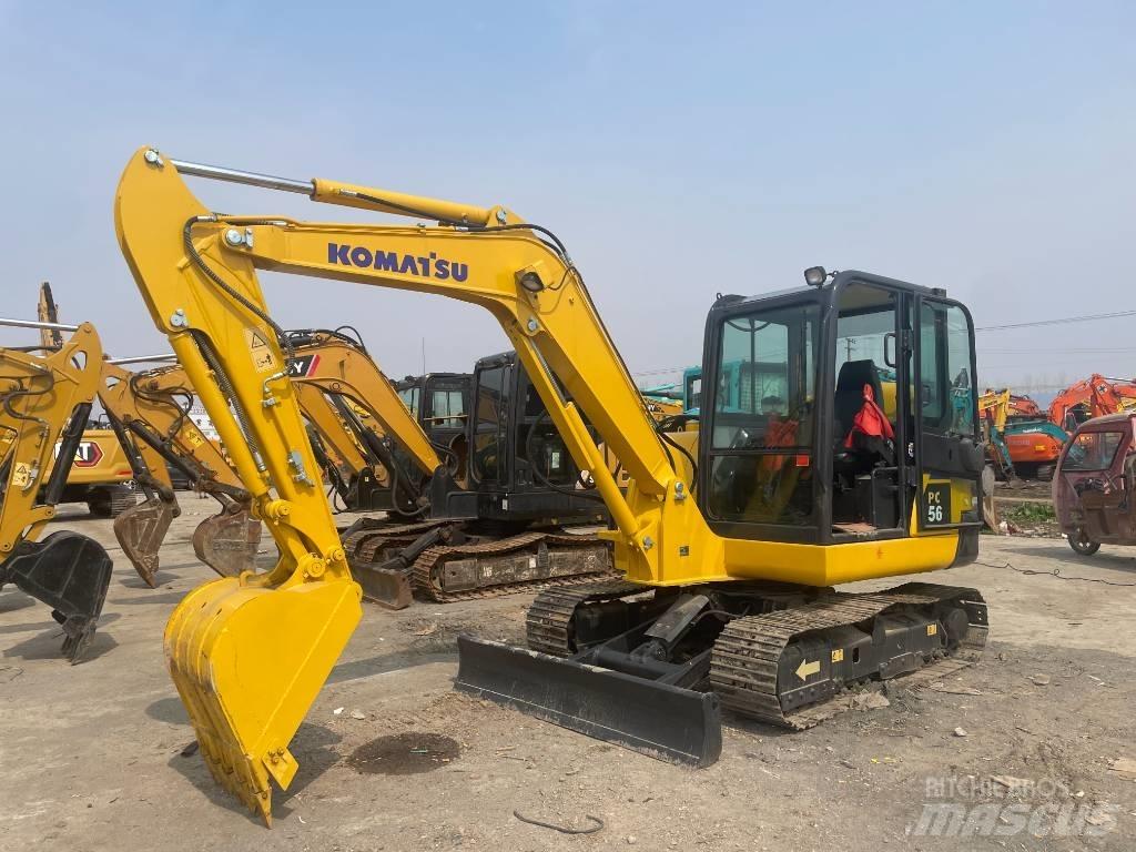 Komatsu PC 56 Міні-екскаватори < 7т