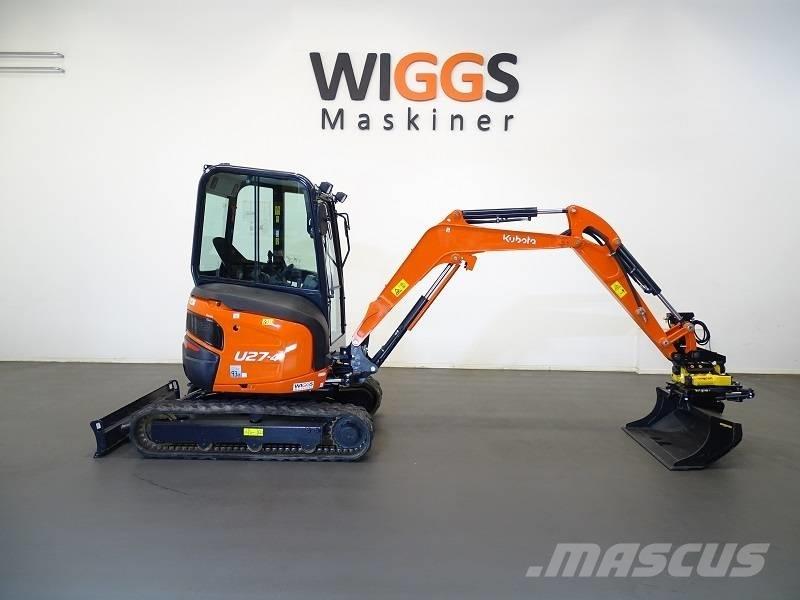 Kubota U 27-4 Міні-екскаватори < 7т