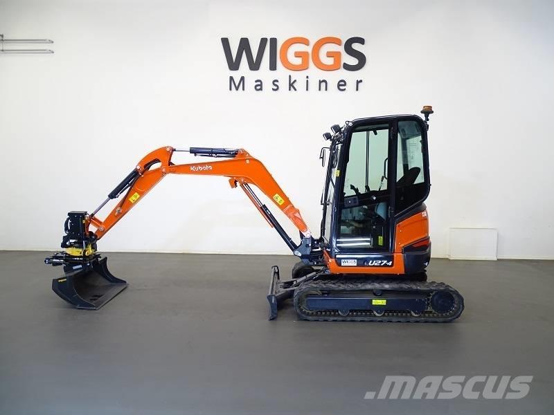 Kubota U 27-4 Міні-екскаватори < 7т