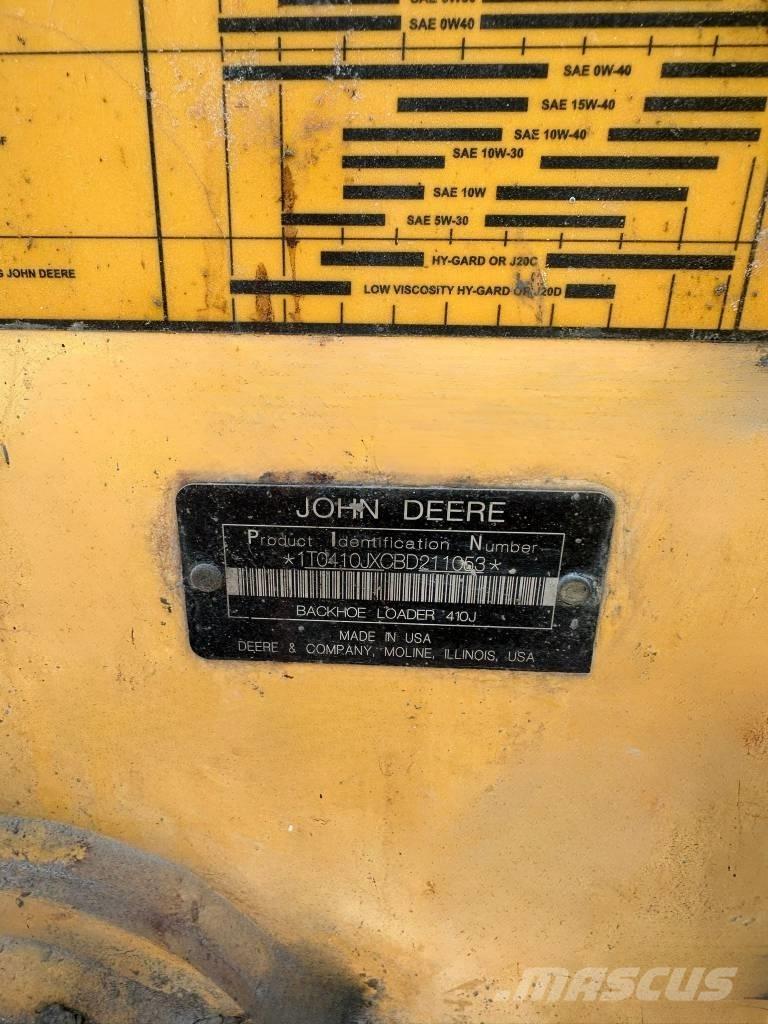John Deere 410 J Екскаватори-навантажувачі