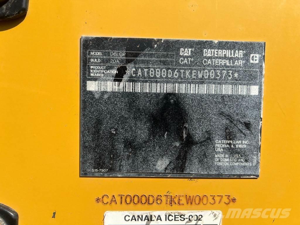 CAT D6 LGP Гусеничні бульдозери