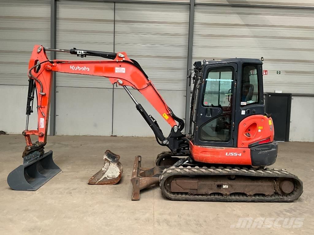 Kubota U 55-4 Міні-екскаватори < 7т