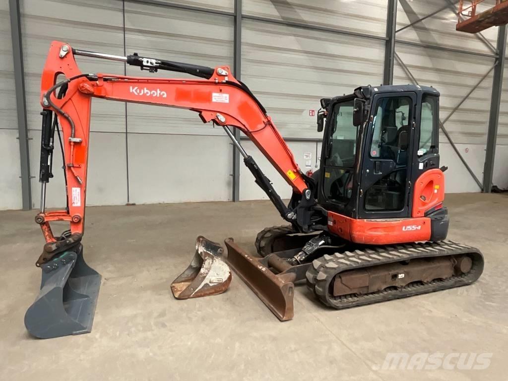 Kubota U 55-4 Міні-екскаватори < 7т