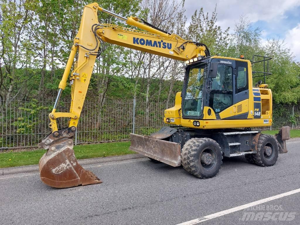 Komatsu PW148-11 Колісні екскаватори