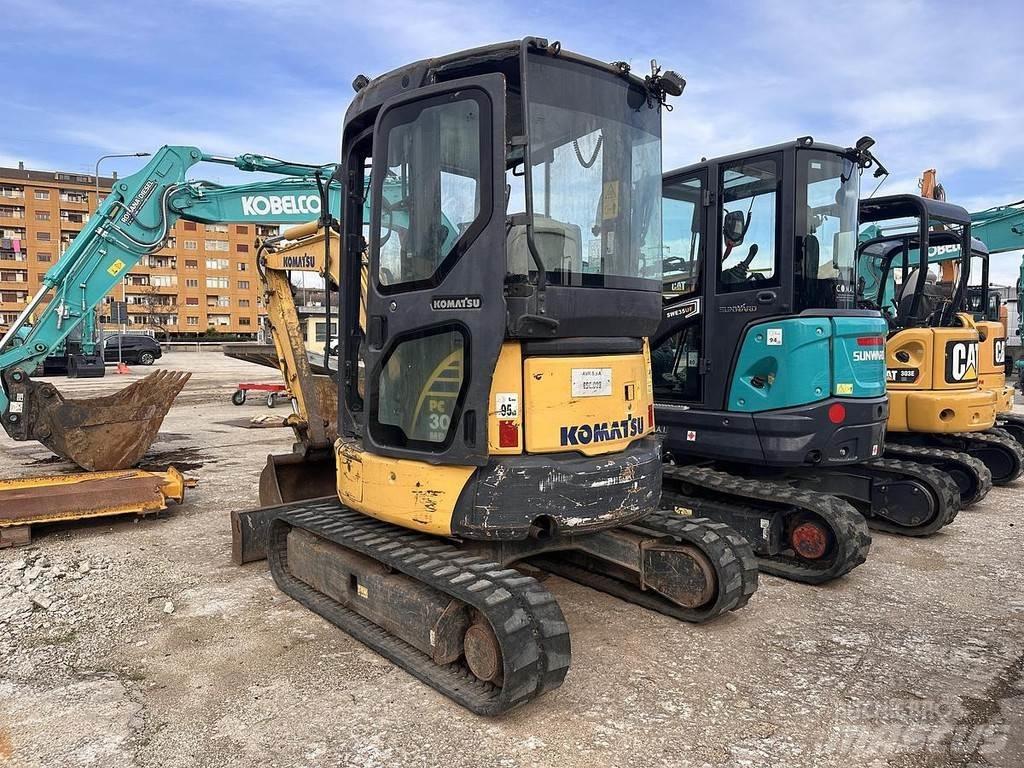 Komatsu PC30 Міні-екскаватори < 7т