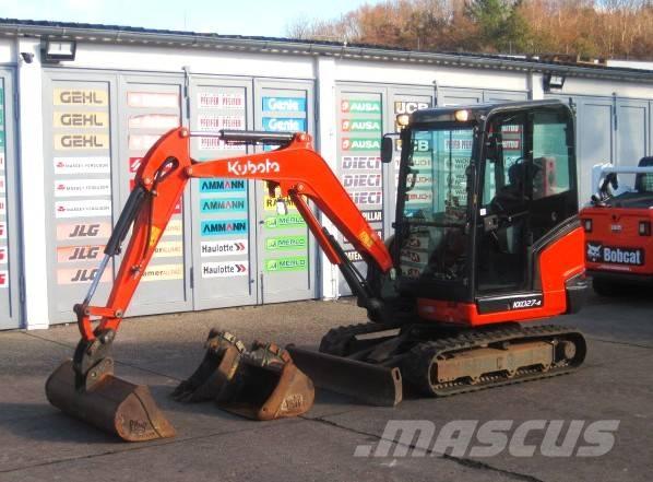 Kubota KX027-4 Міні-екскаватори < 7т