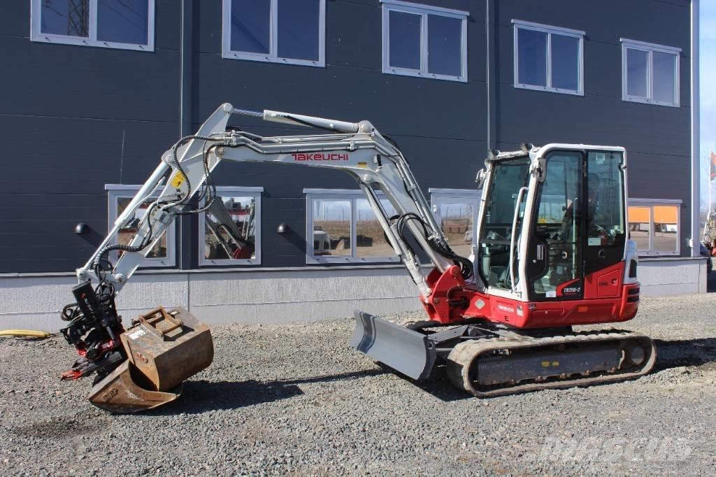 Takeuchi TB 250 Міні-екскаватори < 7т
