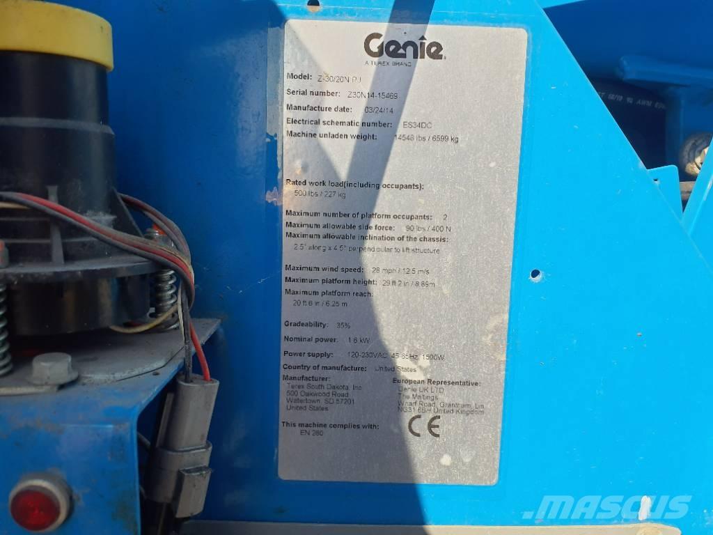 Genie Z30/20N Колінчаті підйомники