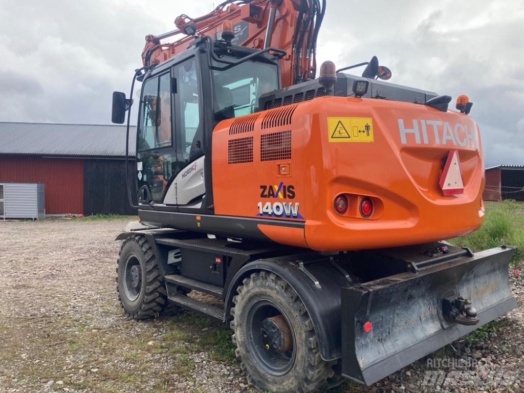 Hitachi 140w Колісні екскаватори