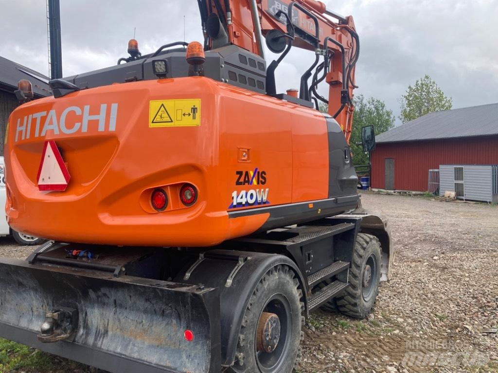 Hitachi 140w Колісні екскаватори