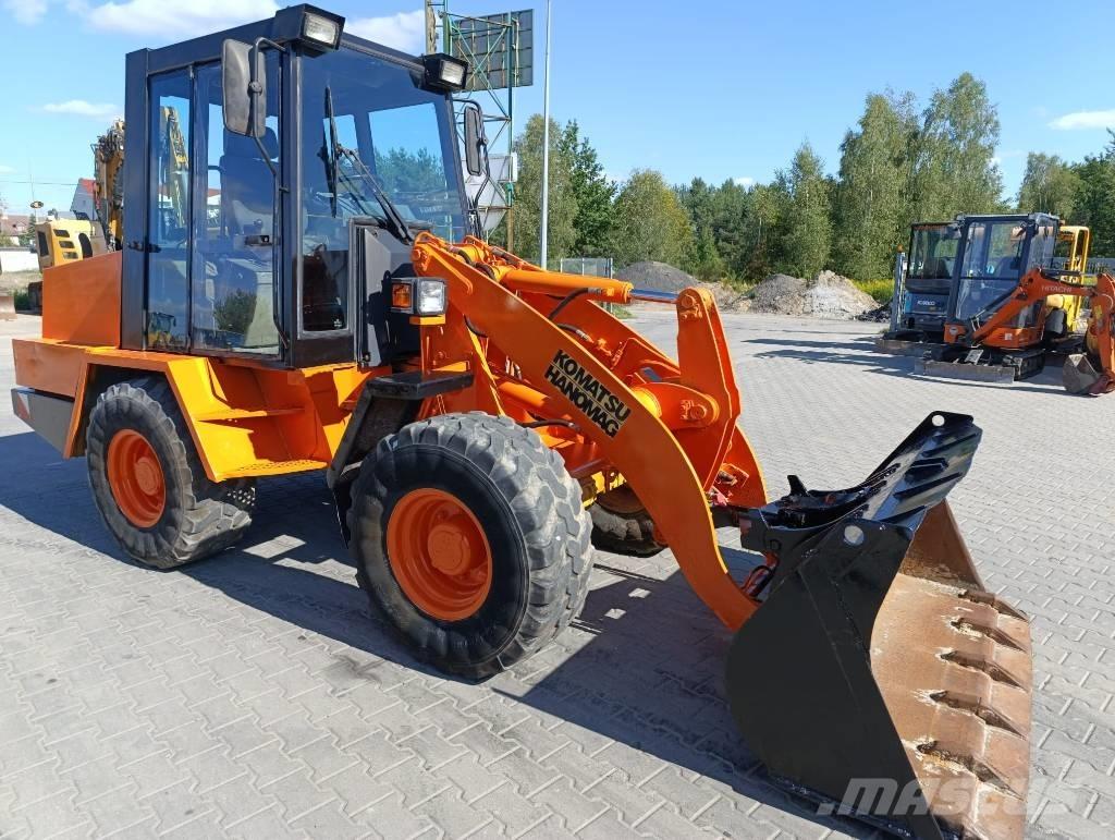 Hanomag 15 F Фронтальні навантажувачі