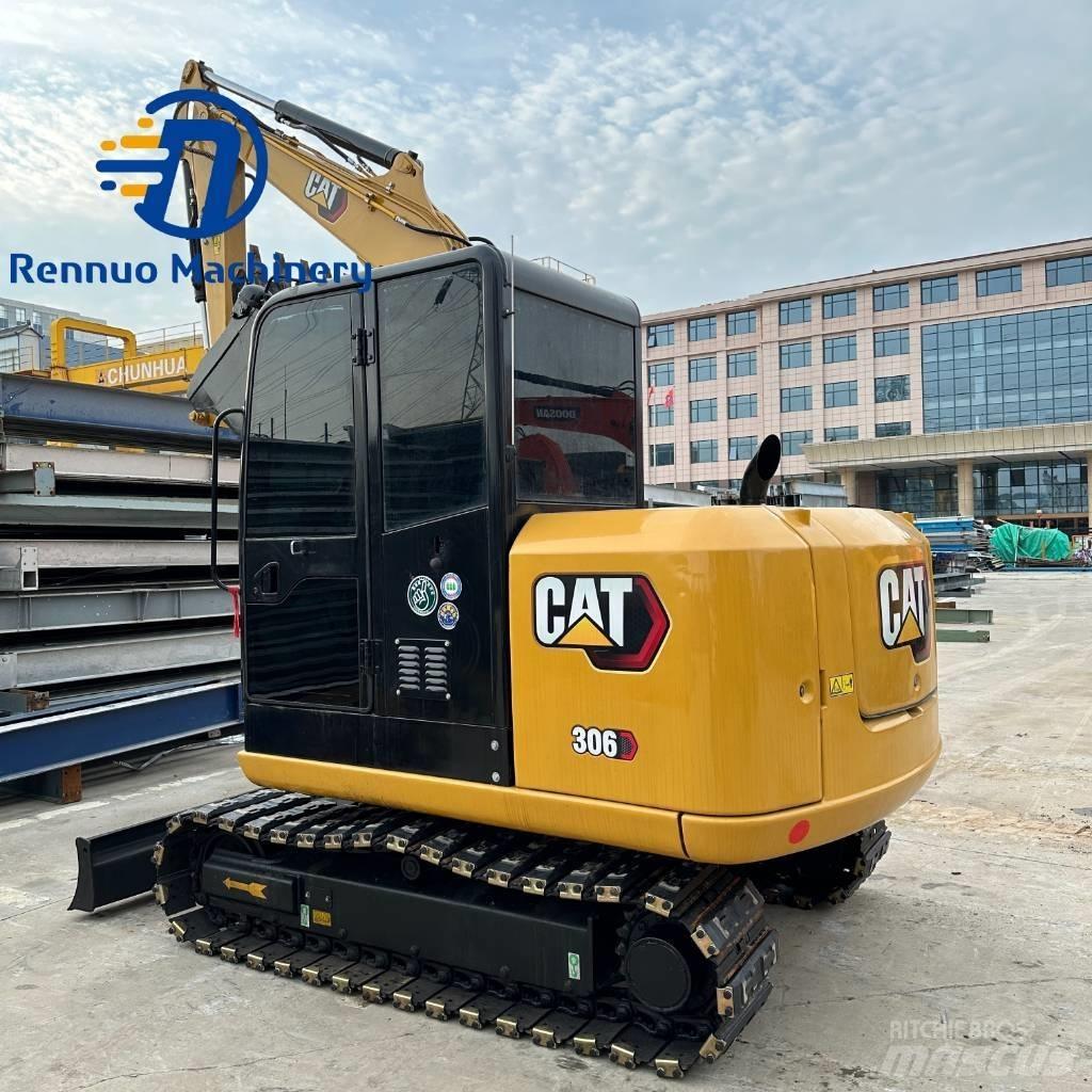 CAT 306E with rubber Міні-екскаватори < 7т