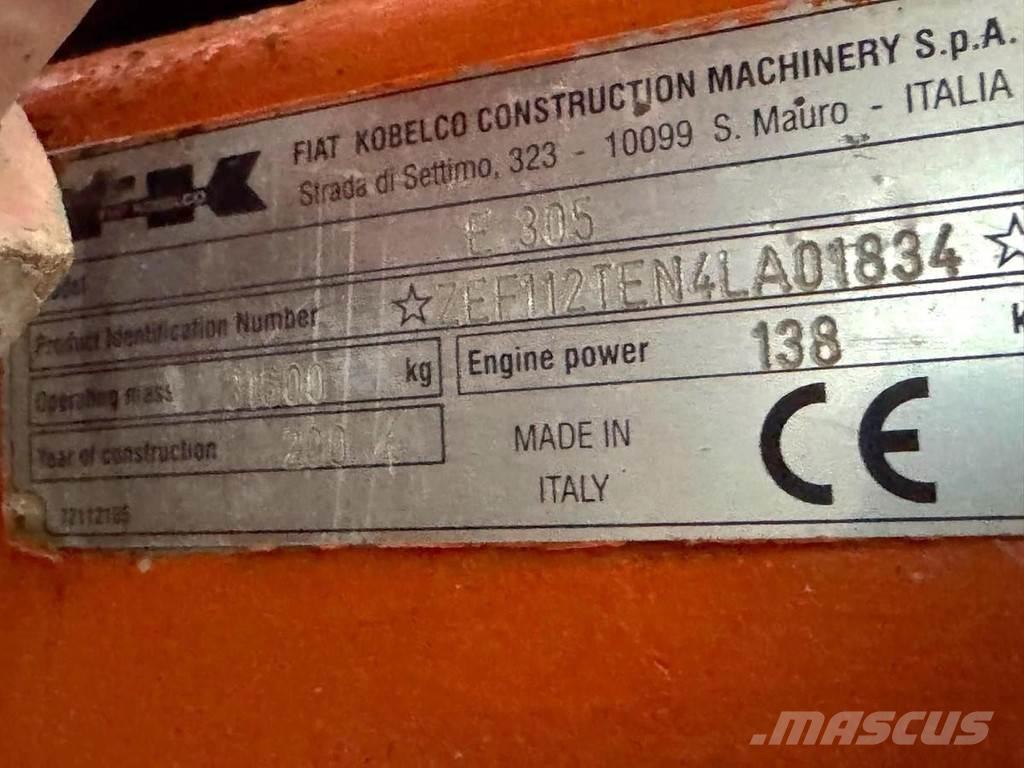 Fiat KOBELCO E305 Спеціальні екскаватори