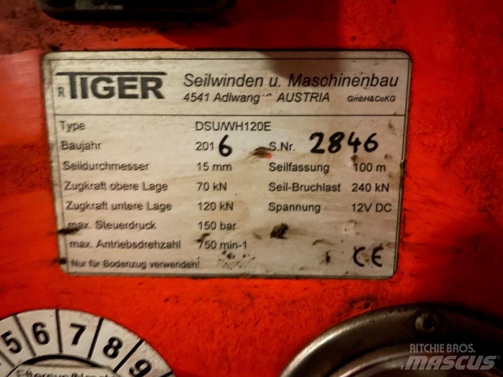 Tiger WH120 Лебідки