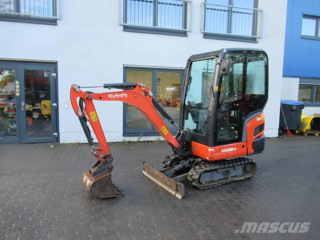 Kubota KX 016-4 Міні-екскаватори < 7т