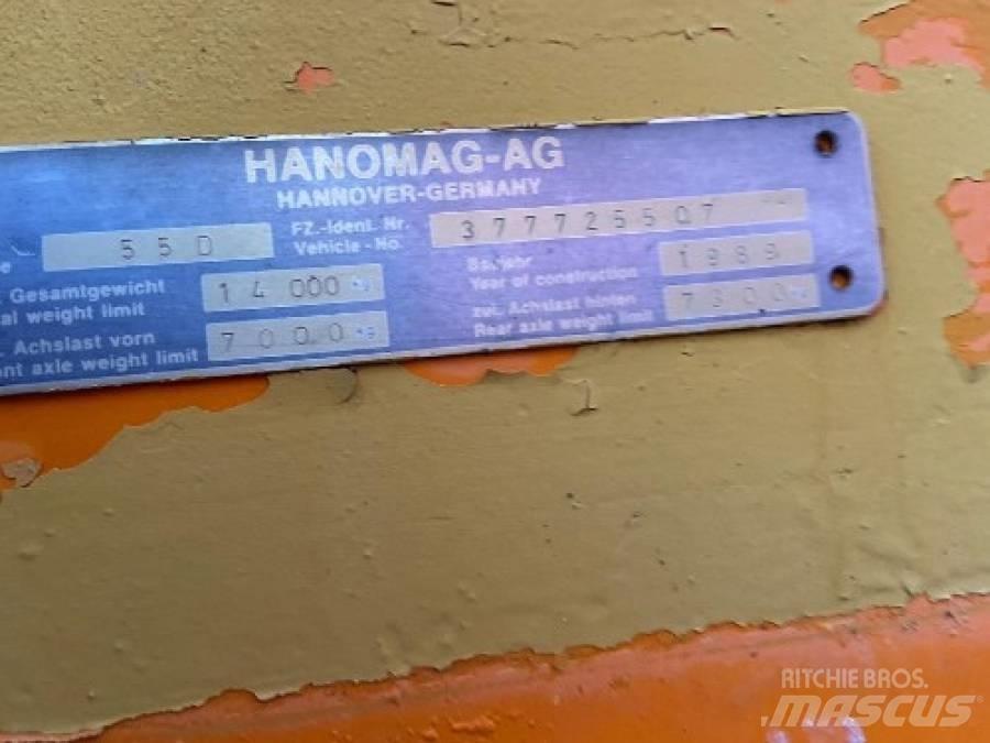Hanomag 55 D Фронтальні навантажувачі