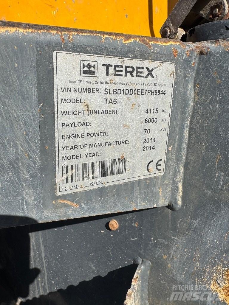 Terex TA 6 Міні самоскиди