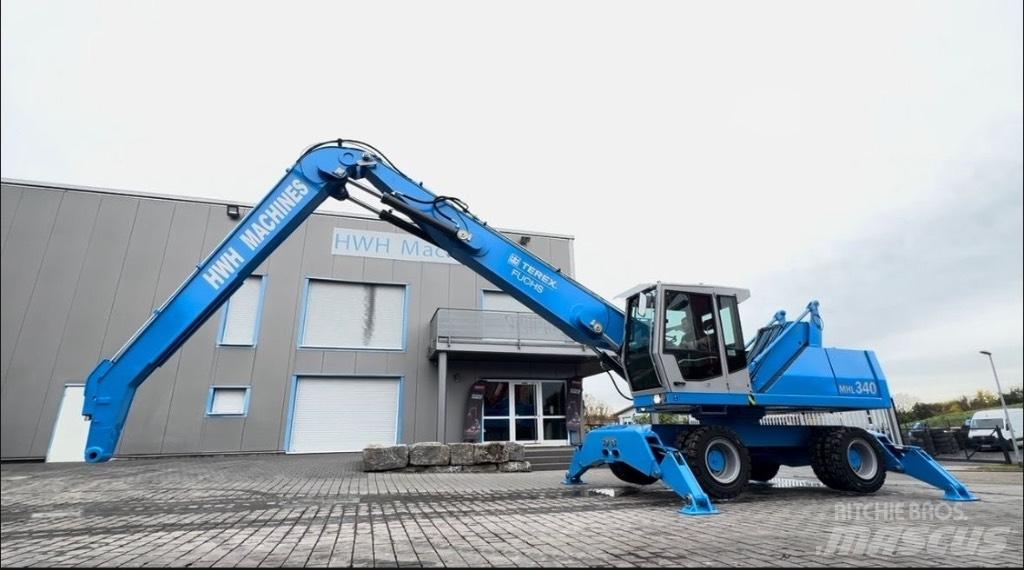 Fuchs MHL 340 C Перевантажувачі металобрухту/промислові навантажувачі