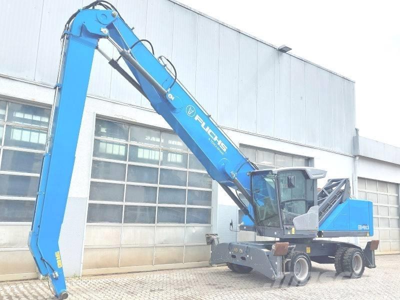 Fuchs MHL 340 F Перевантажувачі металобрухту/промислові навантажувачі