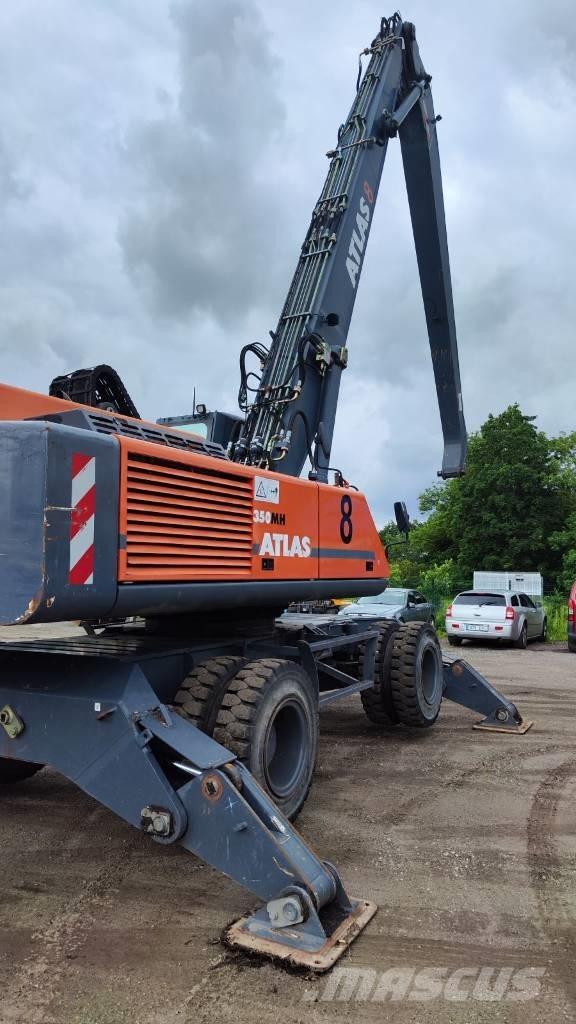 Atlas 350 MH Перевантажувачі металобрухту/промислові навантажувачі