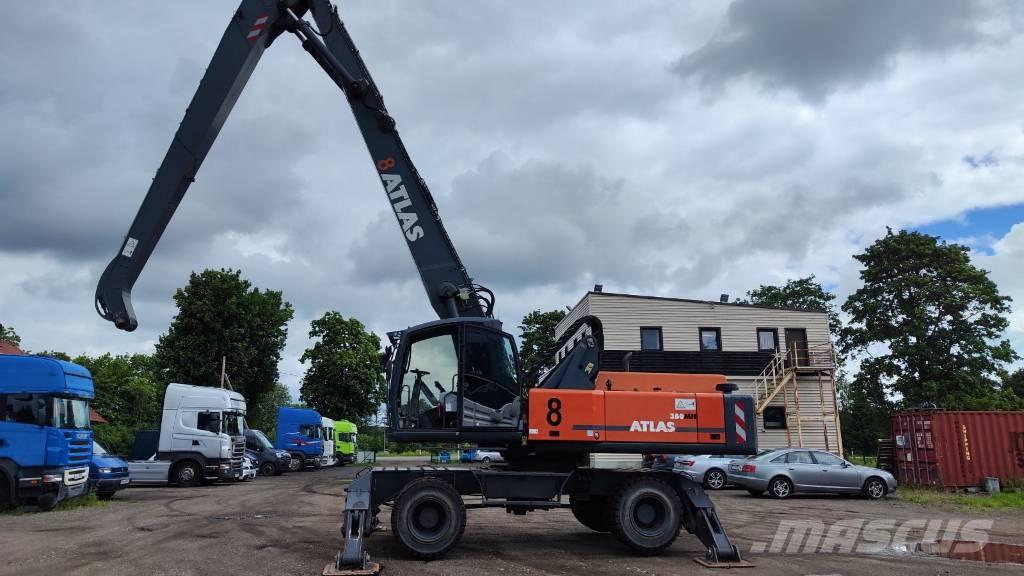 Atlas 350 MH Перевантажувачі металобрухту/промислові навантажувачі