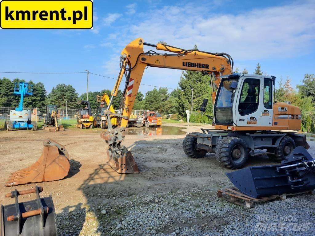 Liebherr A 316 Колісні екскаватори