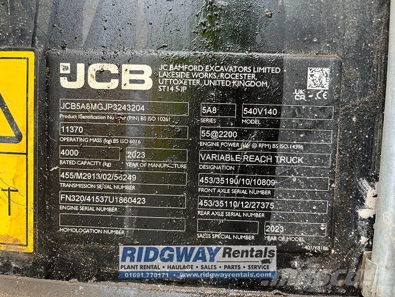 JCB 540-140 Телескопічні навантажувачі