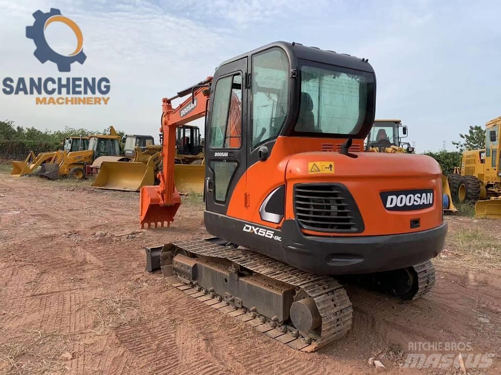 Doosan DX 55 Міні-екскаватори < 7т
