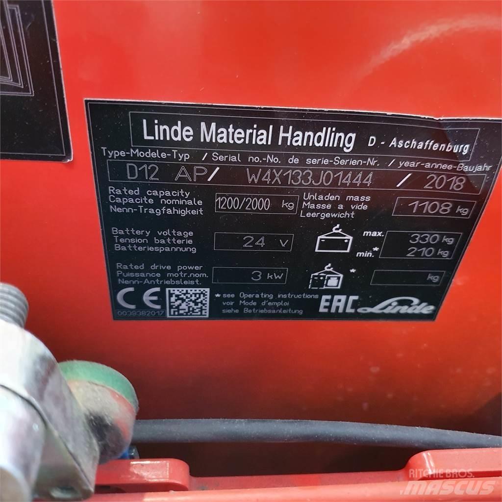 Linde D12AP Ручний візок