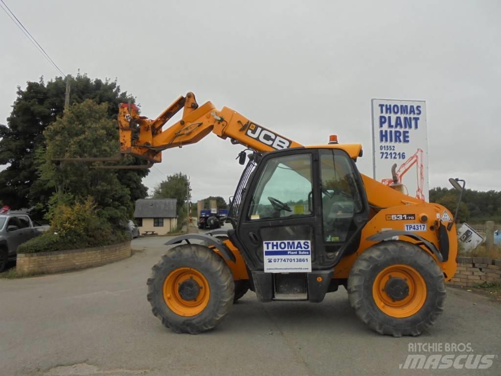 JCB 531-70 Телескопічні навантажувачі
