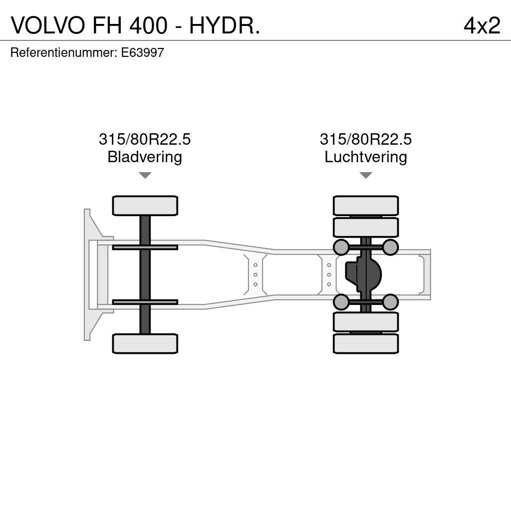 Volvo FH 400 - HYDR. Тягачі