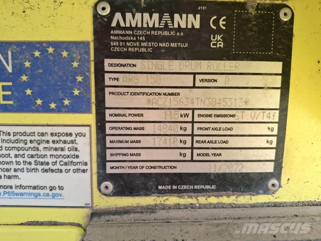 Ammann ARS 150D Трамбувальники