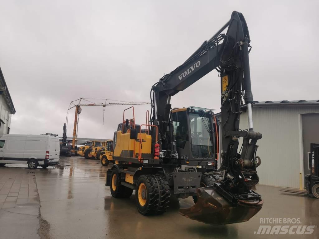Volvo EW160E Колісні екскаватори
