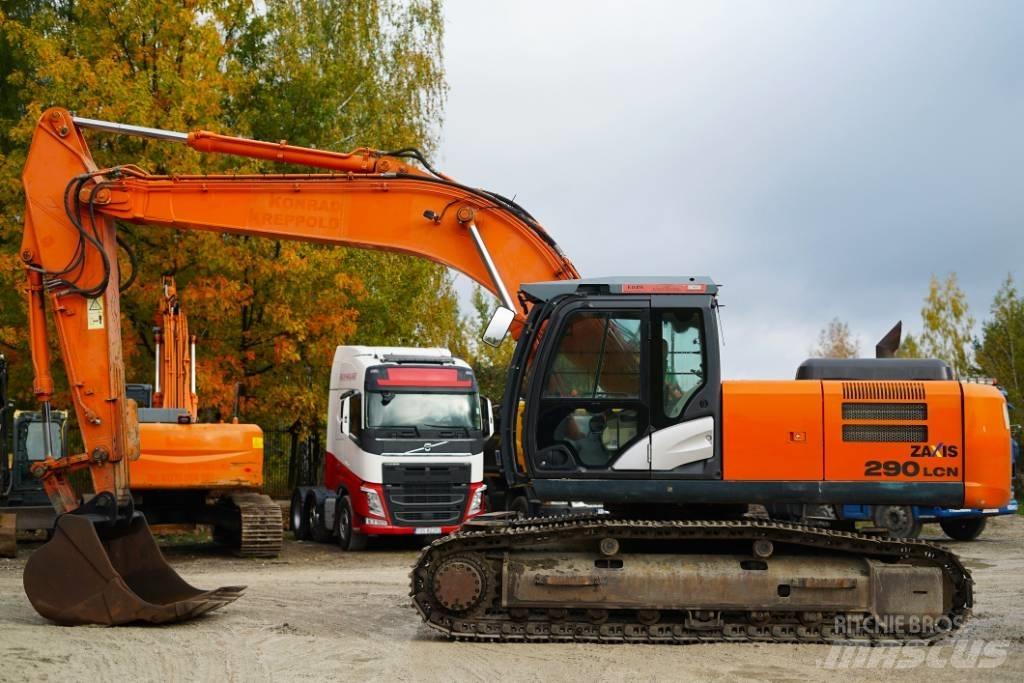 Hitachi ZX 290 Гусеничні екскаватори