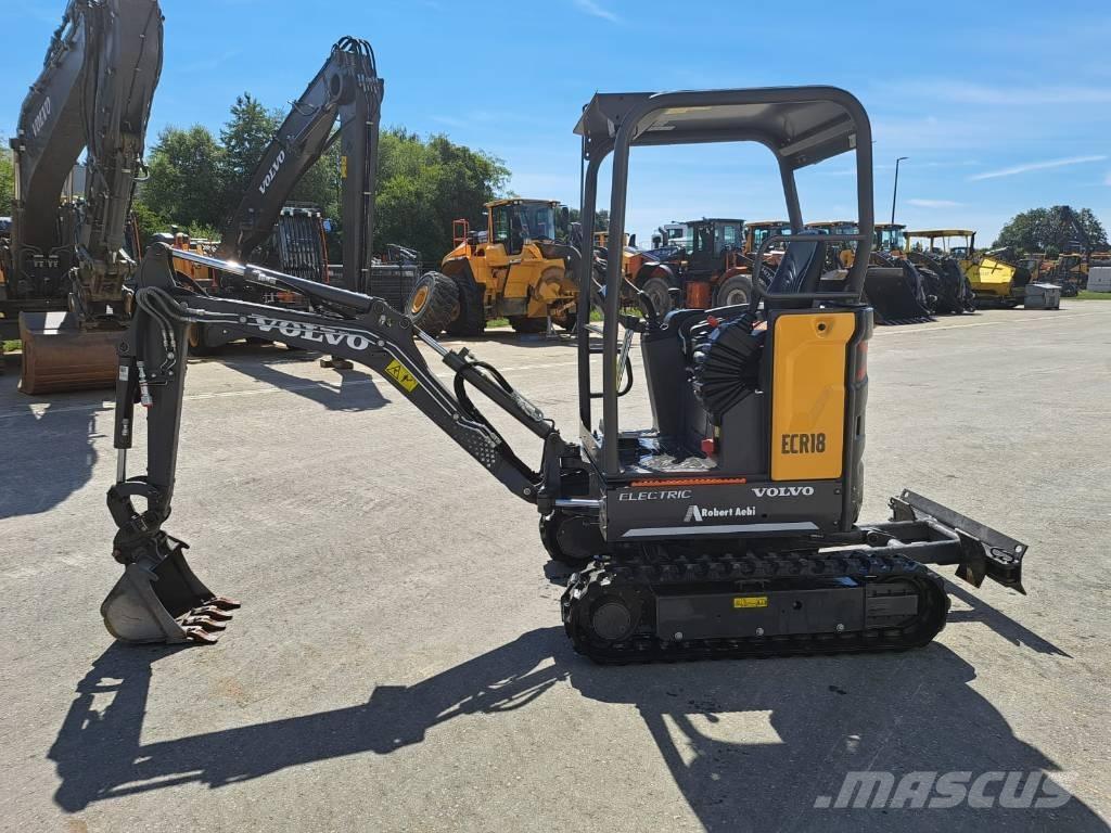Volvo JECR18E Міні-екскаватори < 7т