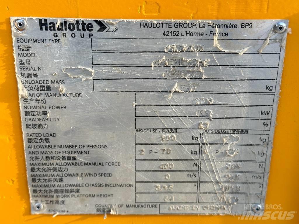 Haulotte OPTIMUM 8 Підйомники-ножиці
