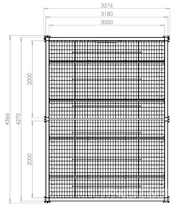  Grain intake pit 3x4 Приймальні бункери для картоплі