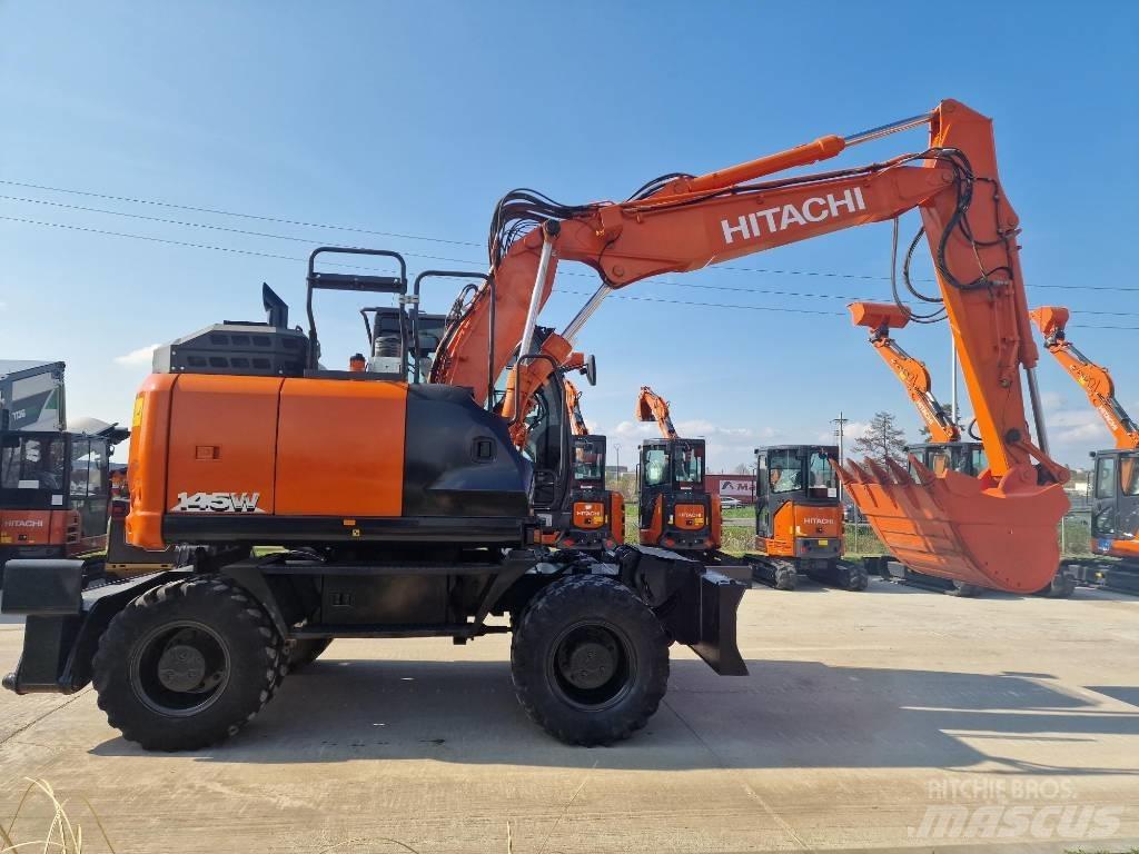 Hitachi ZX 145 W-6 Колісні екскаватори