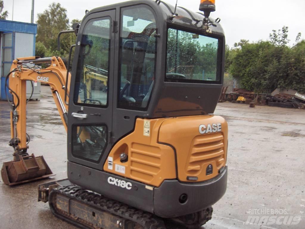 CASE CX 18 C Міні-екскаватори < 7т