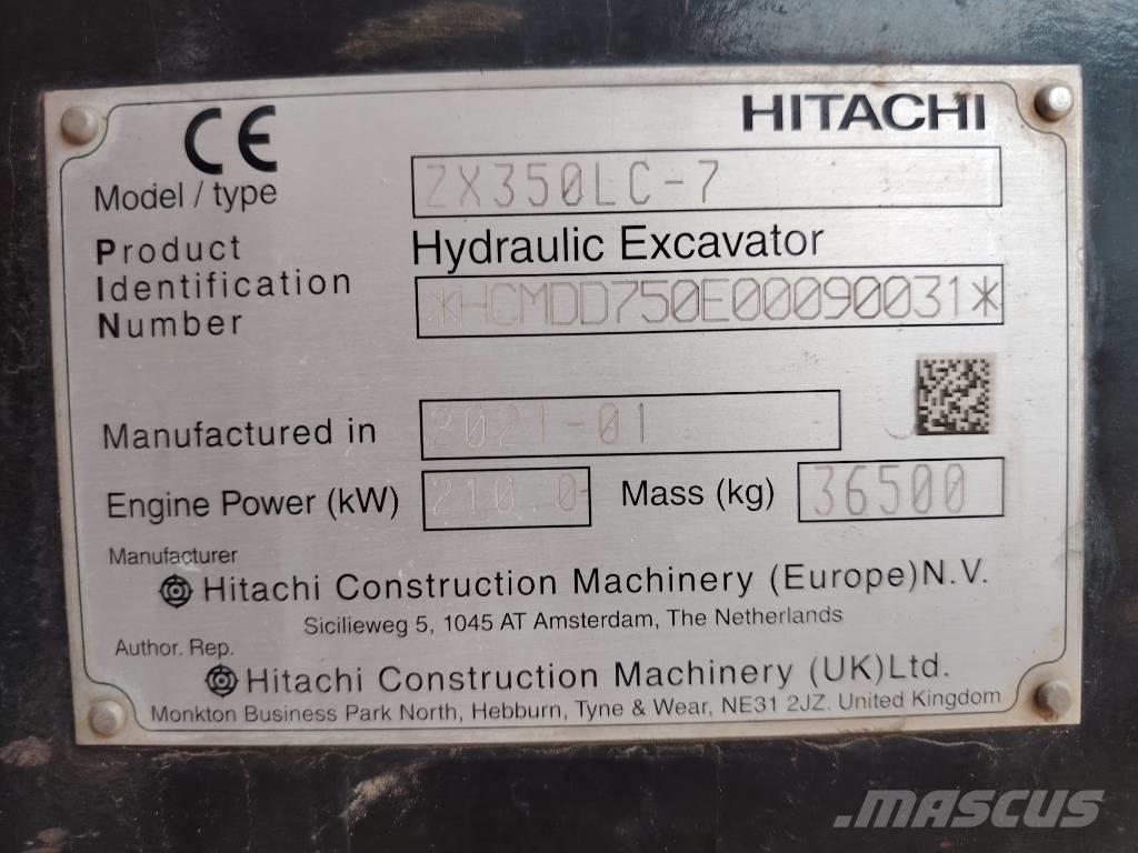 Hitachi 350LC Гусеничні екскаватори
