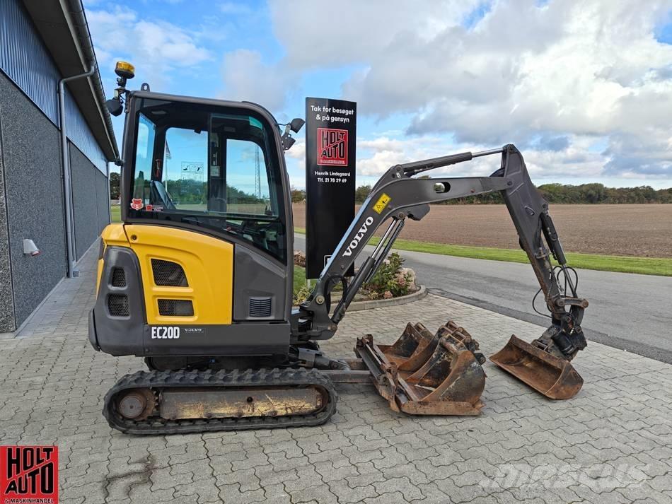 Volvo EC 20 D Міні-екскаватори < 7т