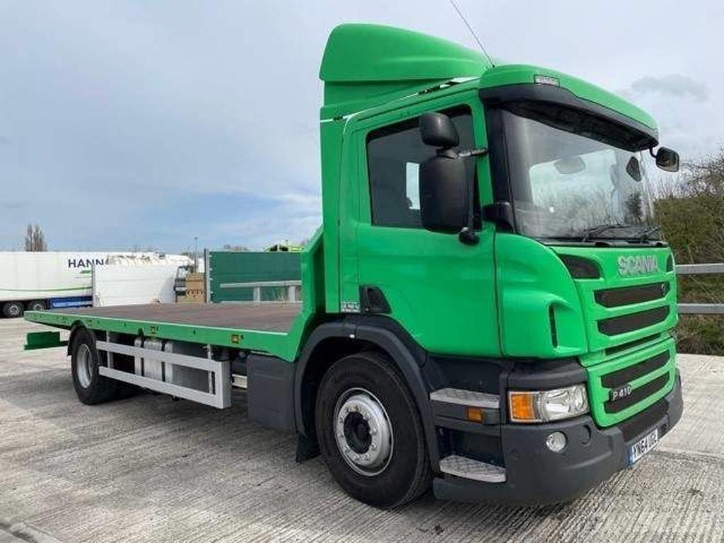 Scania P 410 Вантажівки-платформи/бокове розвантаження